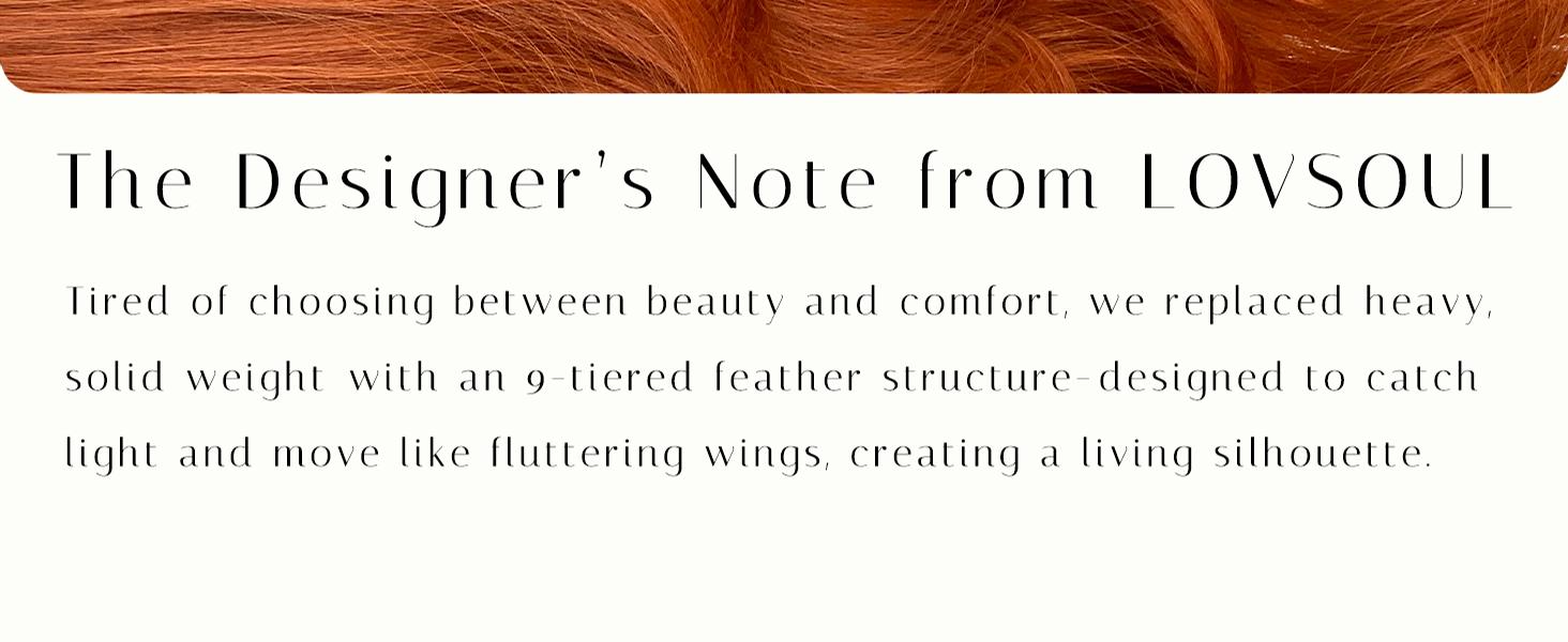 Butterfly Cut Lace Frontal Wig Ready to Wear,Synthetic Pre-Layered Pre-Plucked Pre-cut Heat resistant Flipped-Out Waves Effortless floating Waves For Black Women Beginners Friendly#26inch Mothers Day