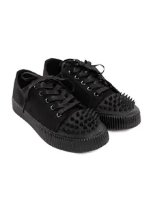 Spiked Twill Low-Top Sneaker - T.U.K. NO RESTOCK!