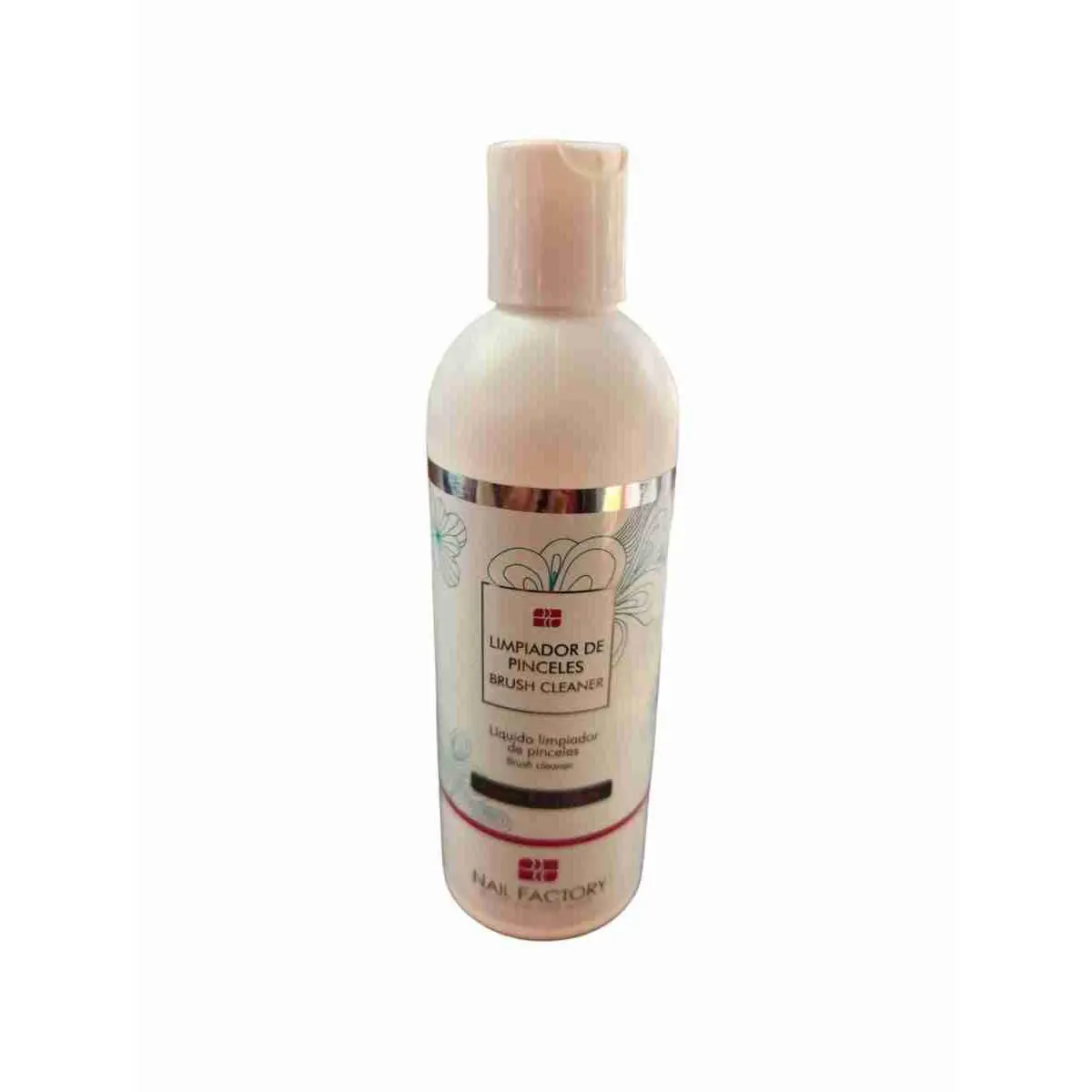 Nail Factory Acetone-Resistant Brush Cleaner for Acrylic Nails, Residue-Free Cosmetic Liquid Solution for Manicure Tools, 8 fl oz, Extra, Makeup Brush Cleaners, Clean Residue, Single Item, 24 Months, One Bottle