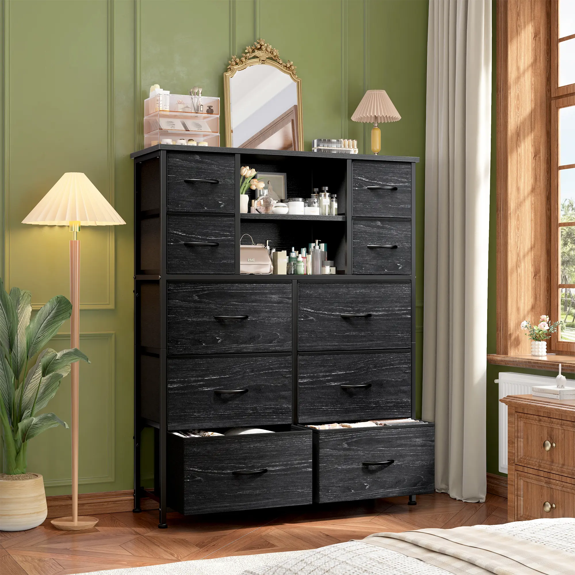 mesh dresser drawers Elfa Mesh Dresser Drawers