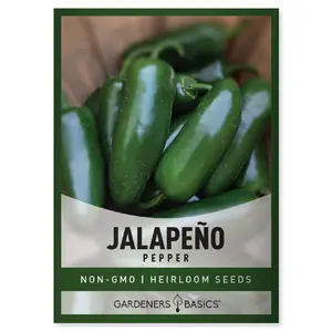 Jalapeño Pepper Seeds For Planting Home Garden Indoors and Outdoors Spicy Pepper Seed Heirloom