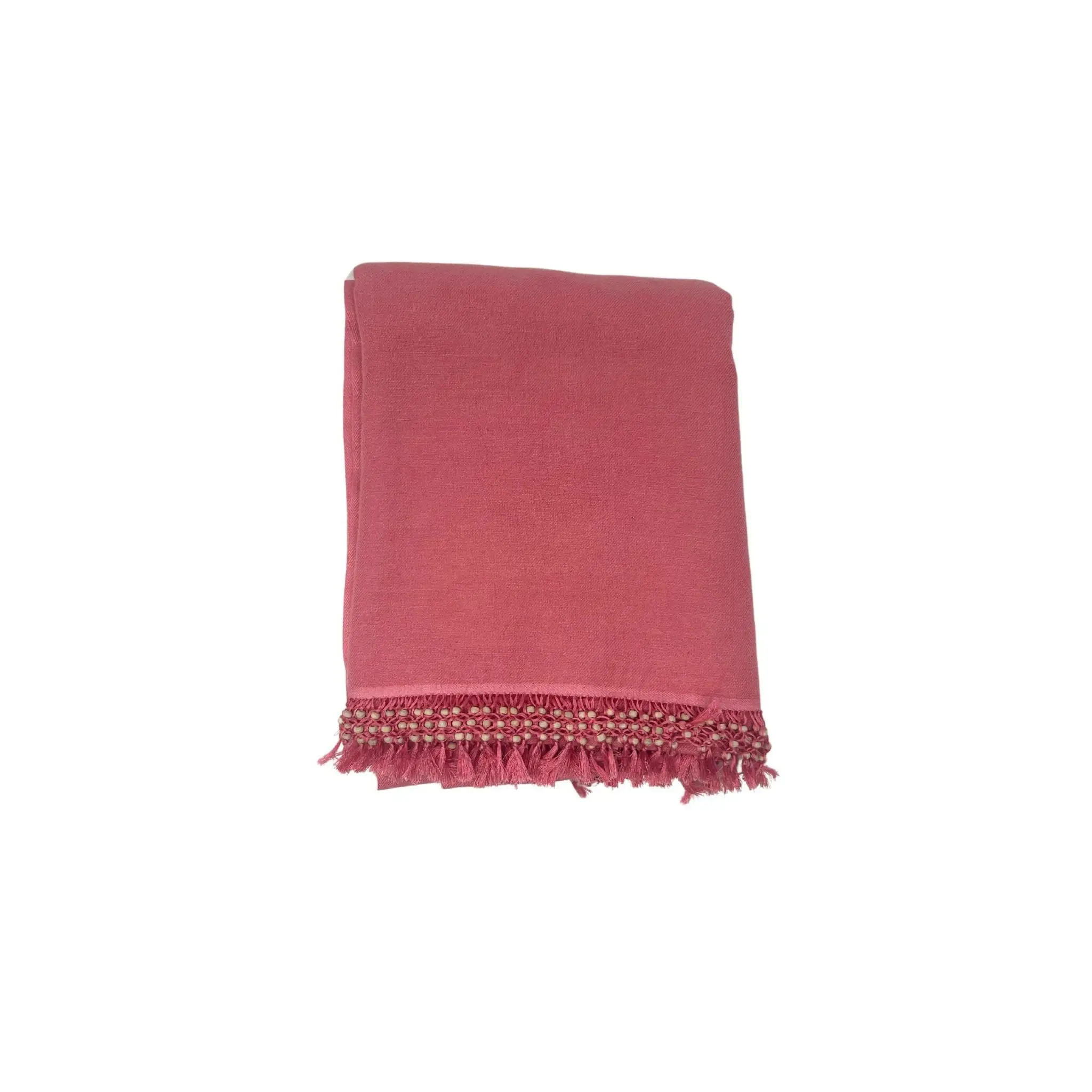 Bajra Pashmina w/ Barbara Beads Strawberry 307107-4607