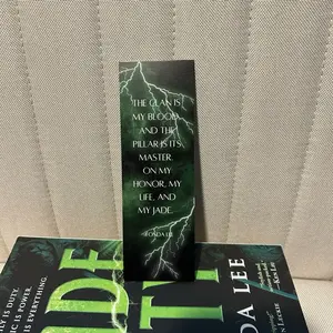 Jade City Bookmark Fantasy Bookmark Fonda Lee Gift for Book Lovers