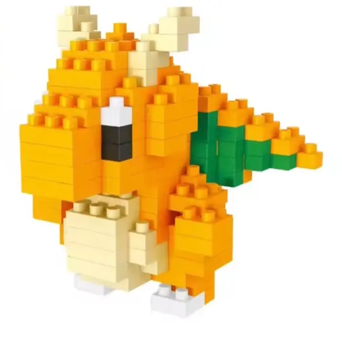 3 inch Dragonite Nano Building Blocks Toy With Building Instructions