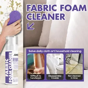 Fabric Cleaner Carpet Sofa Dry Cleaning Agent, Non-Water Fabric Cleaner, Easy-To-Use Fabric Care Solution, Ideal for Home Use