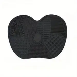 Makeup Brush Cleaner Pad Newest Silicone Brush Cleaner Cosmetic Make Up Washing Brush Gel Cleaning Mat Foundation Scrubbe Board Cleansing Silicone Brush Cleanser