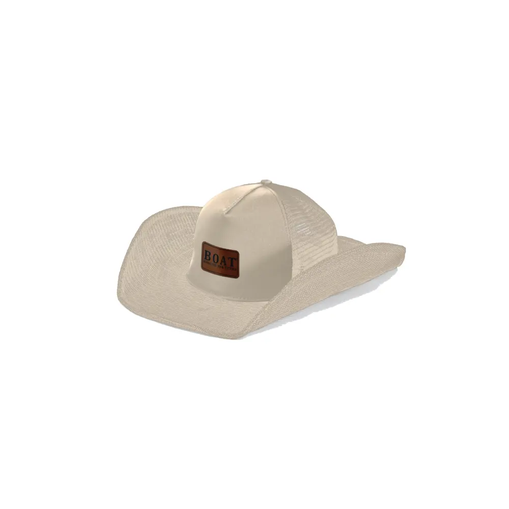 B.O.A.T. COWBOY SNAPBACK: 5 PANEL