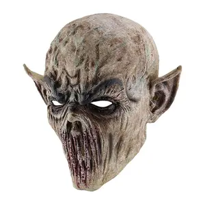 Terrifying Halloween Cosplay Costumes, Masks, Creep Wolf Mask, Animal Head Mask & Props, Adult Party Decorations, Beastly Creatures Theme, Perfect for Halloween Parties