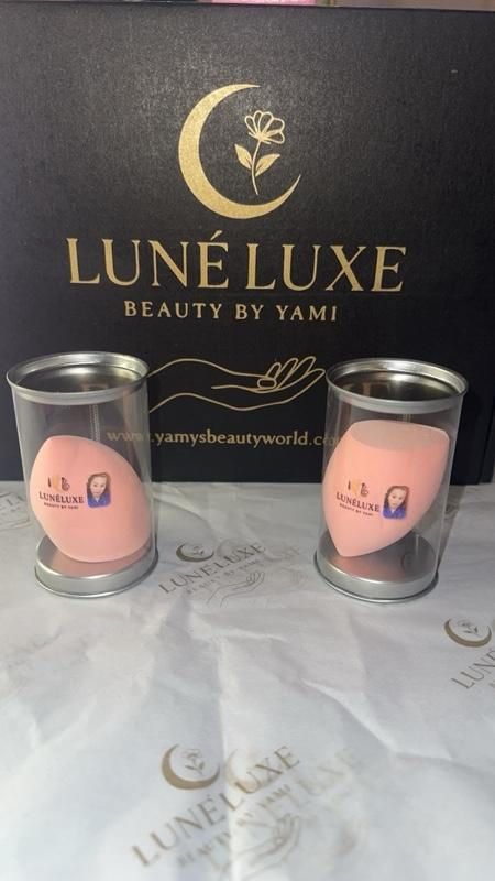 Luné Luxe Vegan Beauty Blender by Yami - Soft and Gentle for Makeup Application - Perfect for All Skin Types