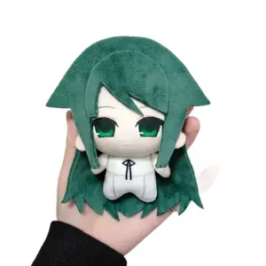 Adorable Miku Q‑Version Cotton Plushie, Sound‑Free Anime Character Collectible