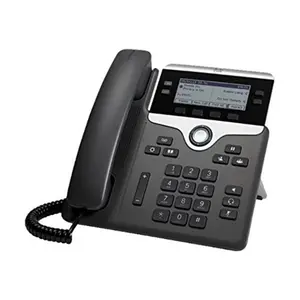Cisco-HW Unified Communication CP-7841-K9 K9 3.5 in. IP Phone 7841 Standard Handset 4- Line Display Poe, Charcoal