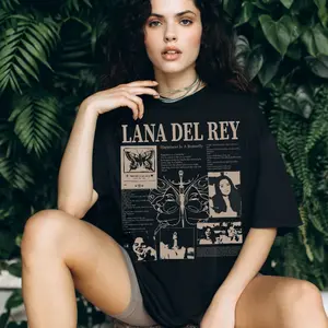 Personalized Lana Del Rey T-shirt, Vintage Lana Del Rey Shirt, Lana Del Rey Lyric Shirt, Music Tour Lana Del Rey TShirt, Honeymoon Shirt, Ultraviolence Shirt, Born To Die Shirt, LDR Shirt, Lana Del Rey Gifts For Fan, Gift For Her, Gift For Him HXITD