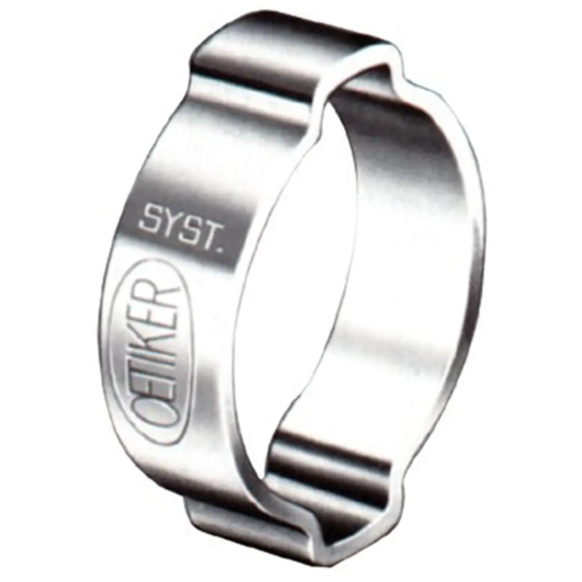 212 MAIN Oetiker 320-10100024 Beam Clamp, 1518 Series 0.63-Inch 2-Ear Zinc Steel Clamp with Deburred Edges & Line Sealing for Sports & Outdoor Scooters Equipment