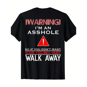 Anti Social Shirt Warning I'M An T-Shirt Adult Humor