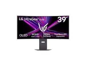 LG 39 inch UltraGear Gaming Computer Monitor OLED WQHD 1440p 240Hz 0.03ms G-Sync Compatible with USB Type-C 65W 39GX900A-B