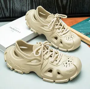 Soft Men's & Women's Summer Breathable Sports Sandals with Hole Design Thick Soles Water-Friendly EVA Integrated Molding Anti Slip Wear Resistant for Beach Outdoor Activities Lightweight Swim Shoes