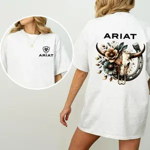 Ariat Floral Bull Skull Premium shirt T Shirt Tee Unisex Ariat Floral Bull Skull Premium shirt T Shirt Tee Unisex