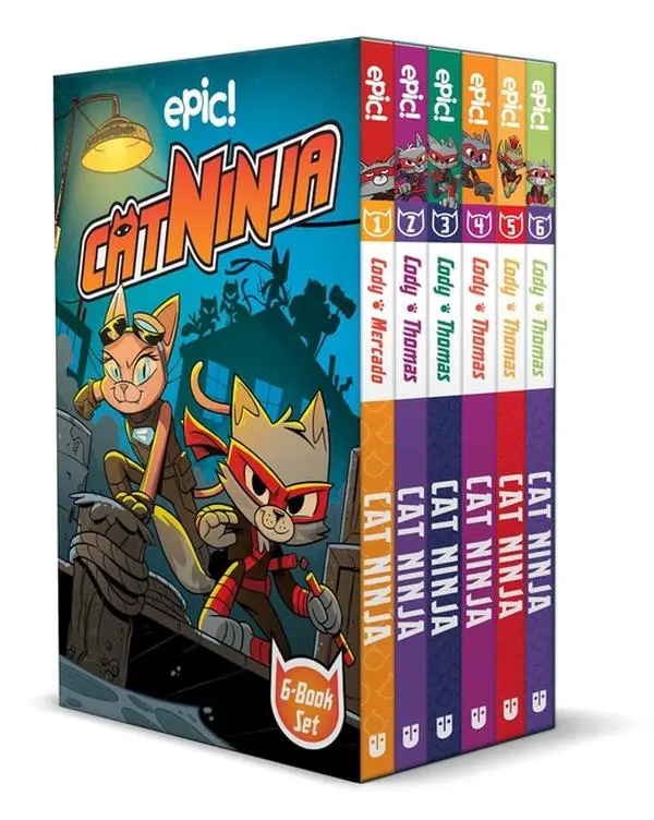 Cat Ninja Box Set Books 1-6 -- Matthew Cody - Paperback
