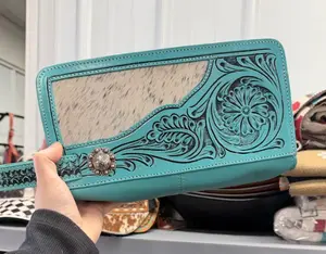 Genuine leather & cowhide travel/cosmetic bag Genuine leather & cowhide travel/cosmetic bag