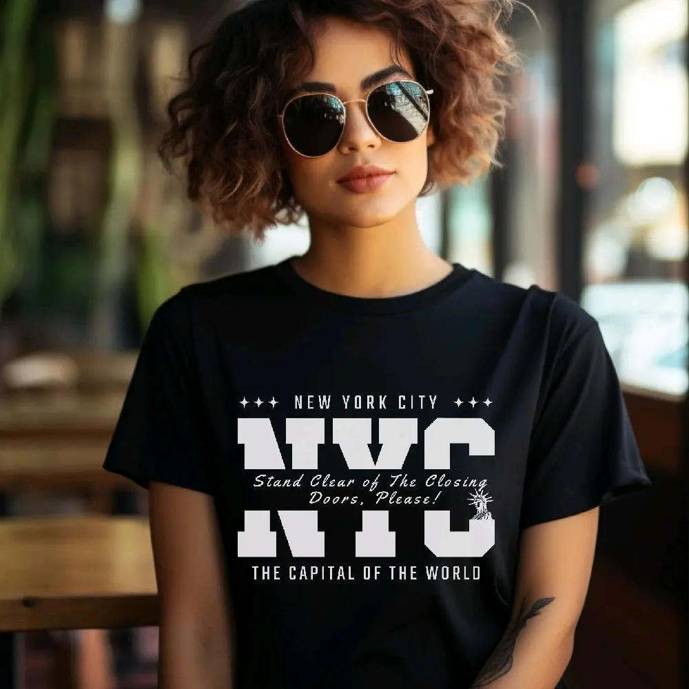 New York City Unisex Tshirt, NYC City, Stand clear of the closing door T-shirt, NYC Unisex TShirt