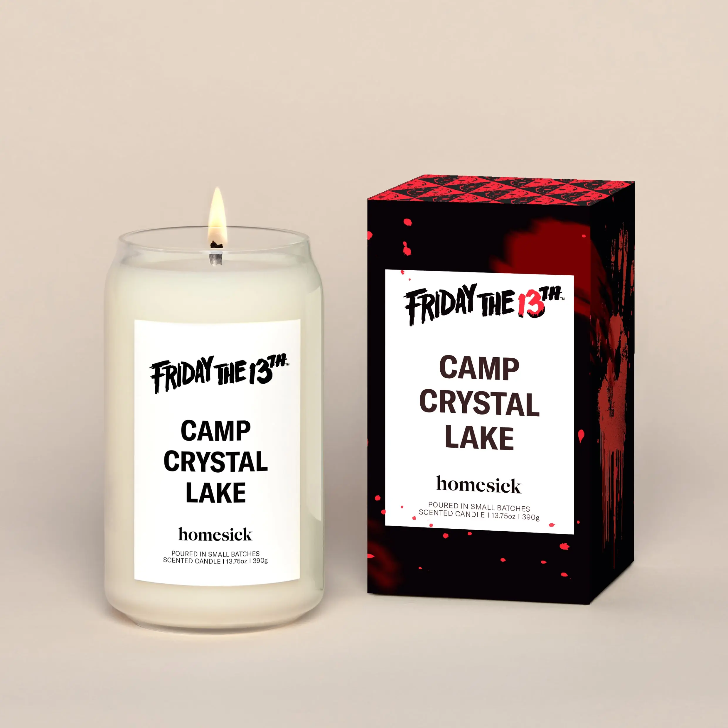Camp Crystal Lake Candle