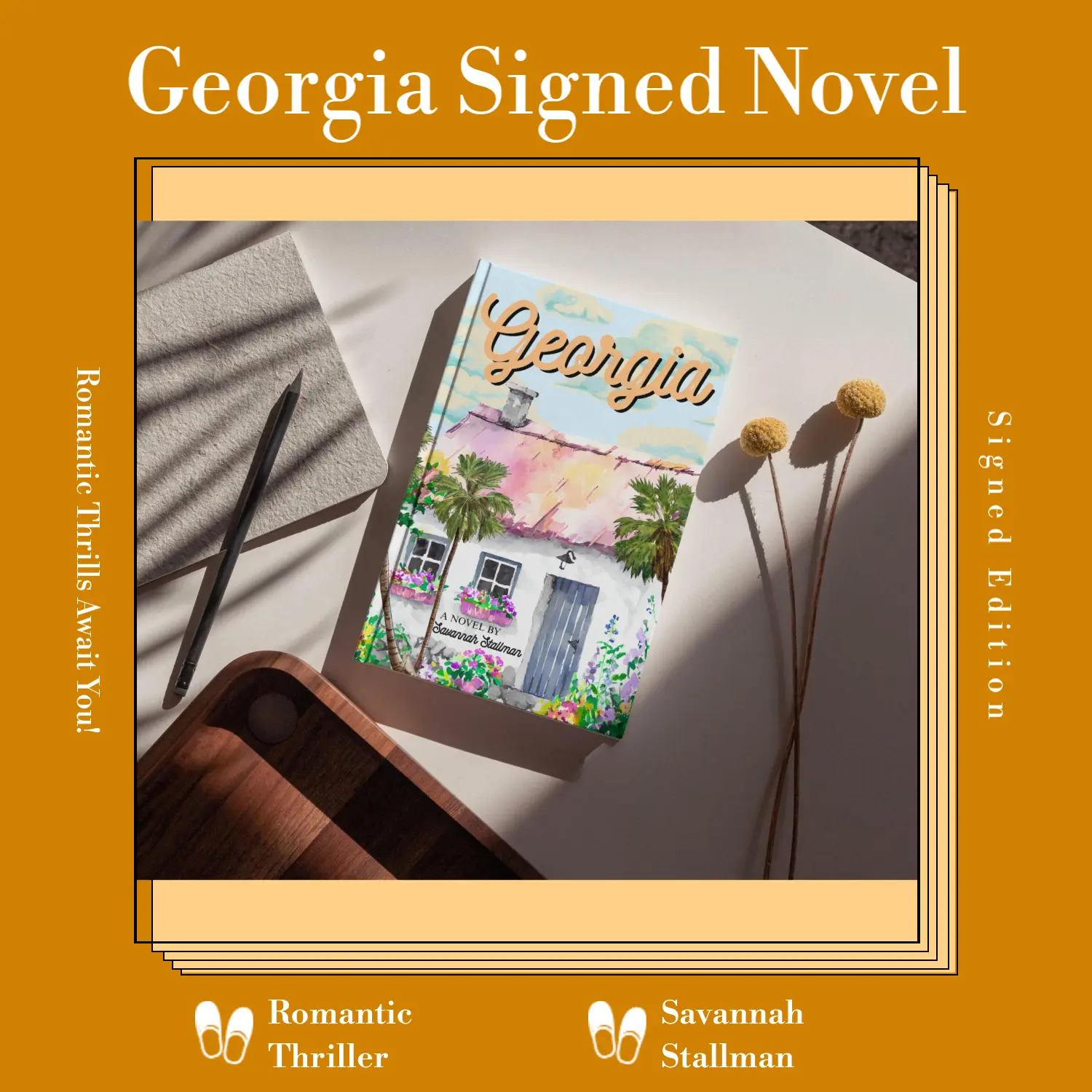 GEORGIA: A Romantic Thriller (Signed edition)