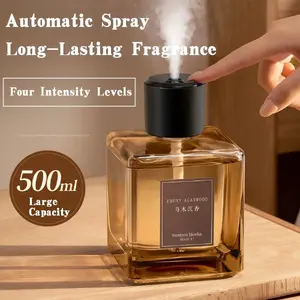 (16.91Oz) 500ml Automatic Spray Aromatherapy Value Large Capacity Aromatherapy Bedroom Room Living Room, Elegant Smoke-Free Aromatherapy for Bedrooms, Living Rooms and Bathrooms | Excellent Home Decoration Gifts, diffuser Long Lasting Diffuser