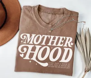 Mother Hood Tshirt, Trendy Mama Tee, Mom Life, Graphic Mom Shirt, Motherhood, Cool Mom Club Shirt Top Womenswear