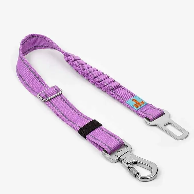 Dog Car Seat Belt - Anti-Shock Bungee Safety Tether - Dog Friendly CO