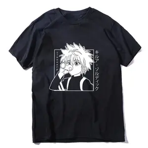 KILLUA ZOLDYCK SLURP TEE, Hunter x Hunter Tee, Yoshihiro Togashi - Anime Streetwear Shirt for Unisex Men and Women