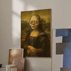 The Mona Precious – Funny Fantasy Meme Poster for Geek Room Decor
