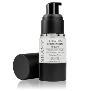 SHANY Perfecting Foundation Primer – Mineral Infused Makeup Base – Paraben Free, Talc Free, Silicone Free, Long Lasting Pore Minimizing Face Primer for Smooth Makeup Application – Made in USA
