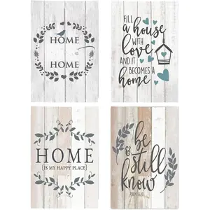 Home Sweet Home Towels,Farmhouse Kitchen Towels,Farmhouse Kitchen Decor,Farmhouse Hand Towels,House Warming Gifts,16x24 Inch Set of 4
