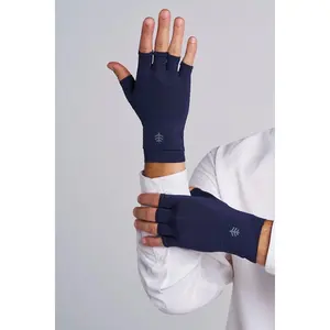 Ouray Fingerless Gloves | Navy