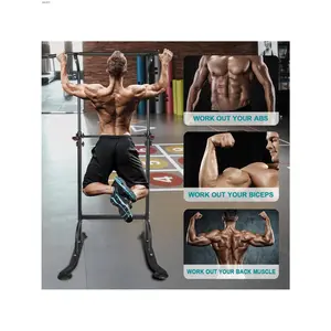 Fitness equipment  Power Tower Workout Station Pull Up Bar Height Adjustable Multi Function Dip Stand For Home Gym Strength Training Fiess Equipment