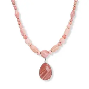 Mine Finds by Jay King 18" Australian Pink Opal Beaded Necklace