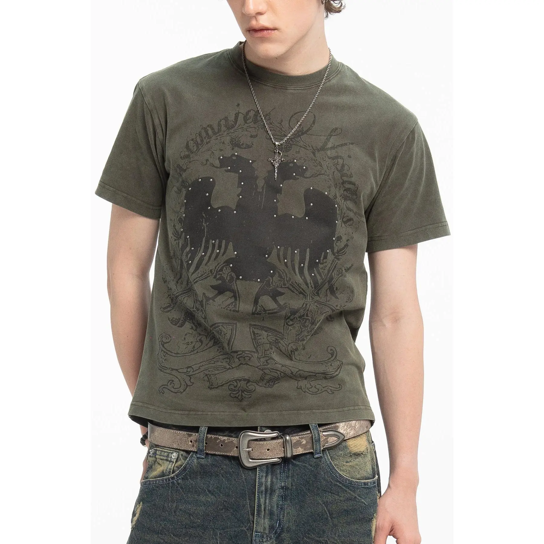 Studded Wings Tee