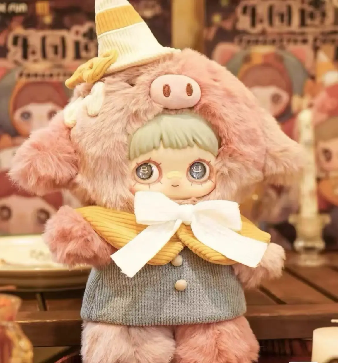 B16 - Maymei-400% Plush Blind Box of Paradise RuinsModel Soft Collectibles  (Hidden Style Probability: 72:1)