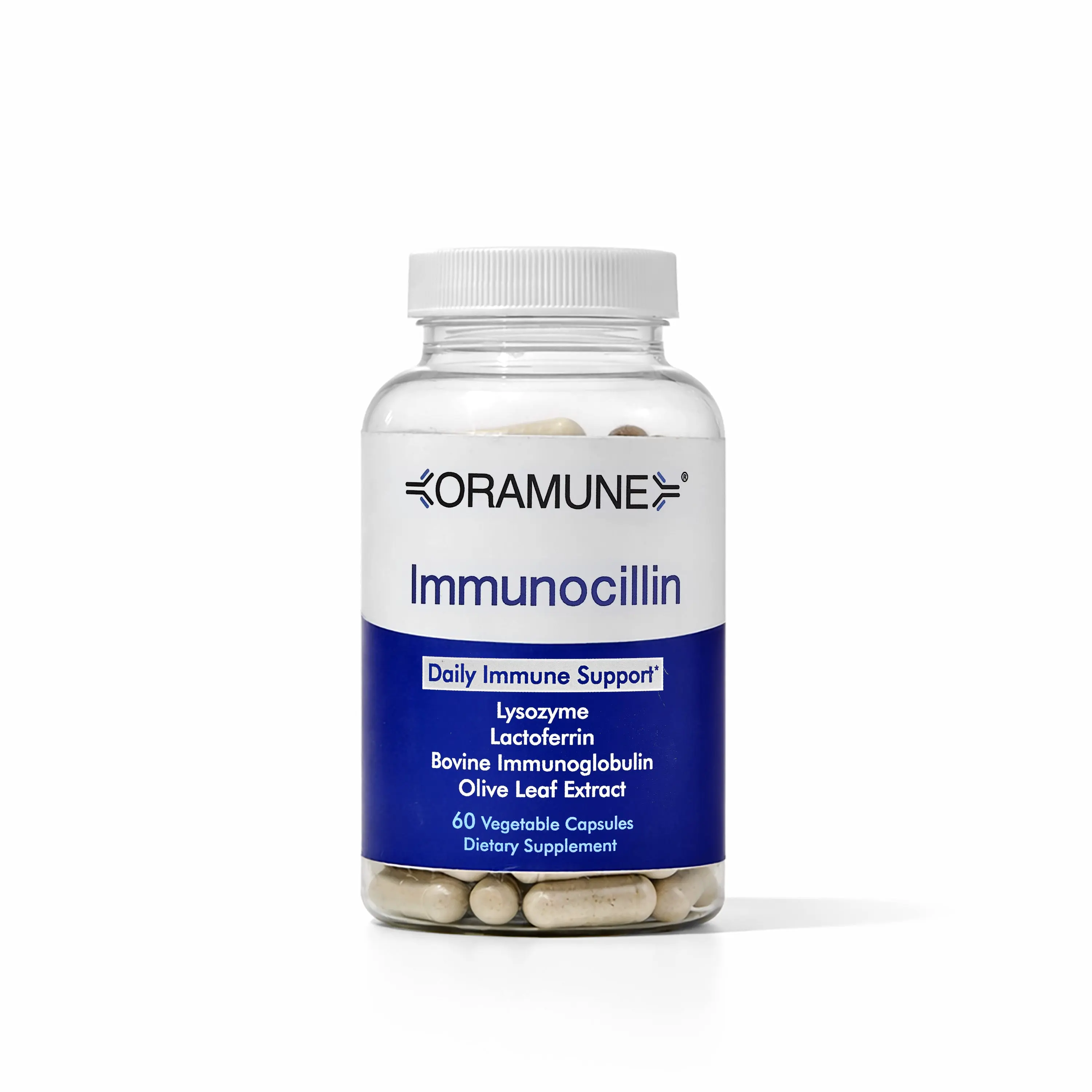 Immunocillin | Layered Immune Support - IgG + Lactoferrin + Lysozyme + Olive Leaf