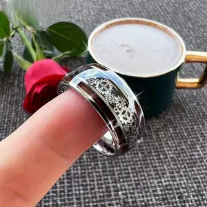 StainlessSteelGearRing,10mmRetroPunkStyle,DecemberBirthstone,SequinInlay,DomePolished,DailyWear,YearGift,UnisexJewelryidealpopularringCubicZirconiaGoldSetSkullandClawNumberHipHop