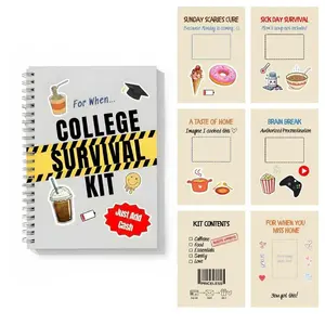 [Class of 2026] "For When..." College Survival Kit Gift Card Book - Creative Hardcover Graduation Gifts for High School Seniors, Funny Dorm Essentials Memory Book Gift from Mom to University Freshmen