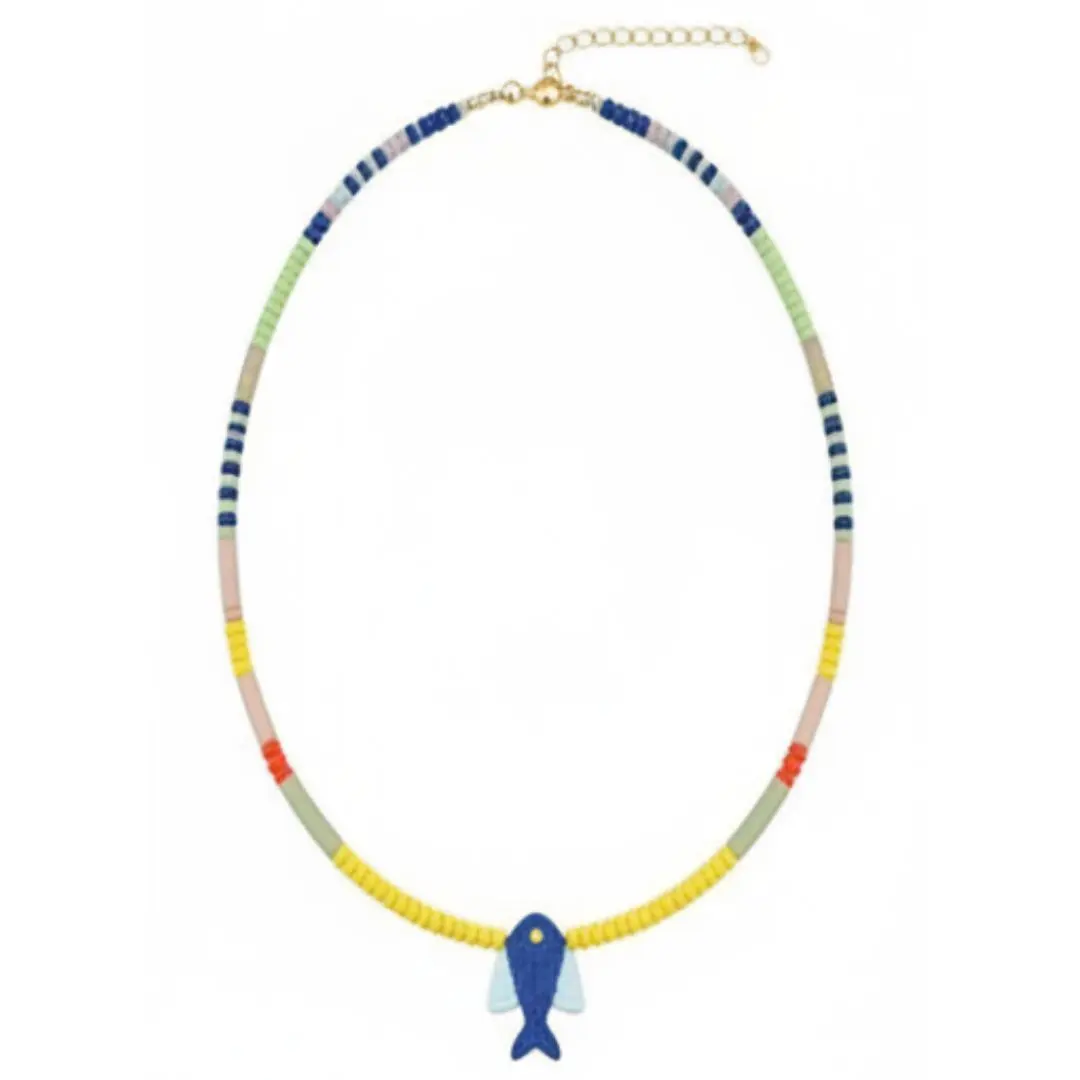 El Mar Necklace - Blue