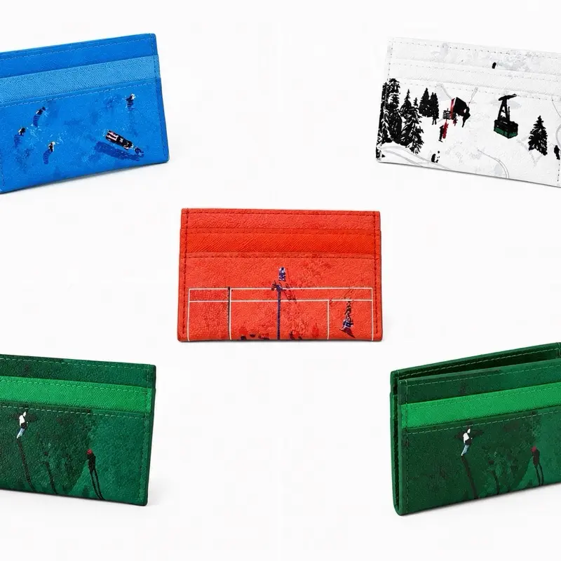 Unisex Themed Cardholder, High-Quality with Packaging Box