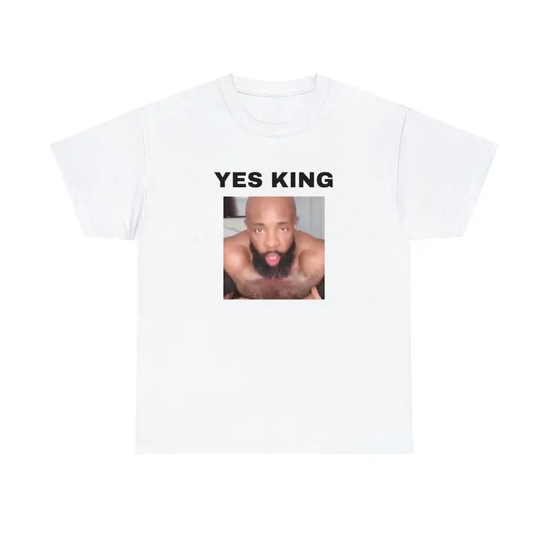 Vintage Michael Willis Yes King T shirt  Graphic Men Gift for Fan  90s Style Women, Casual Streetwear