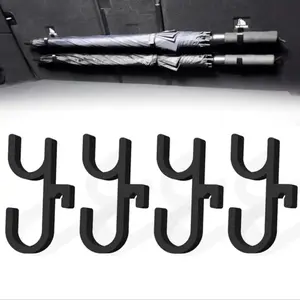 Waterproof Pla Plastic Car Umbrella Hook Organizer, Multi-Functional Storage Holder for Suvs & Sedans, Compact Design, High-Quality Abs Material, Car Organization Supplies