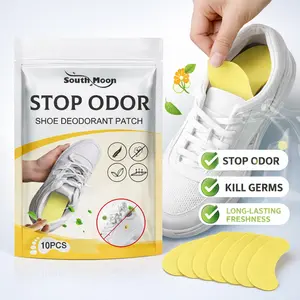 South Moon Shoe Deodorant Patches – Odor Absorbing Inserts for Fresh & Dry Shoes