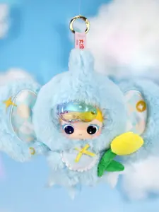 BABY THREE Springtime fortune liquid bangs  Plush Dolls Blind Box,Bunny Plush Dolls，Soft Furry Collectibles，Backpack or clothing decoration，Stuffed Animal