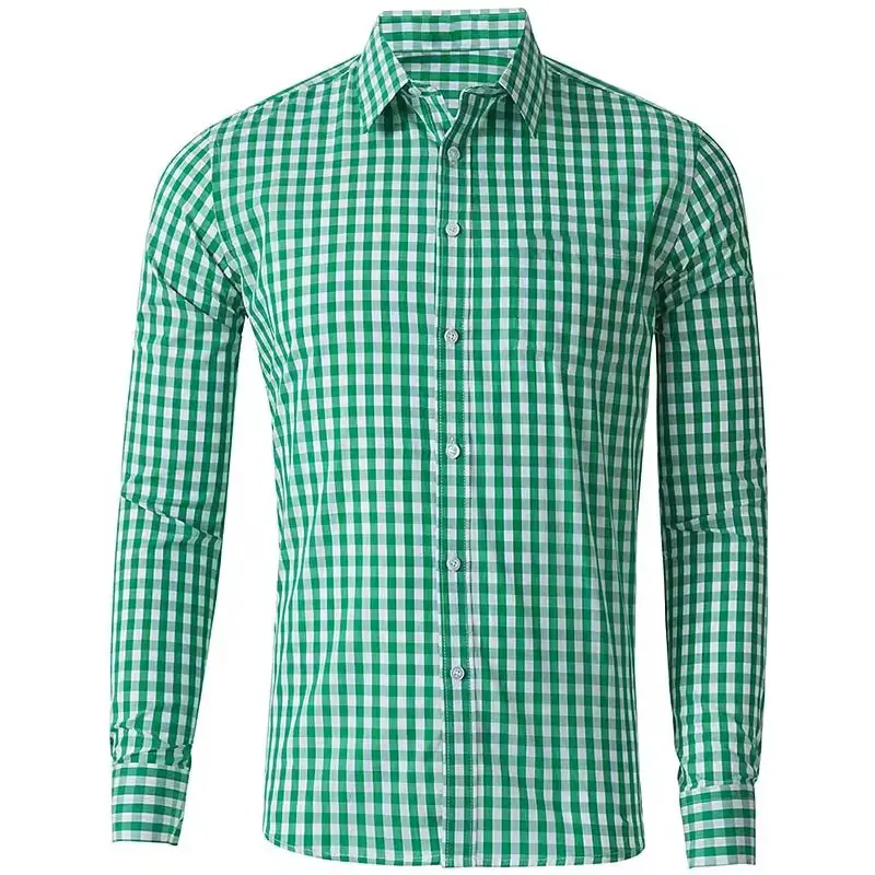 checkered green