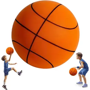 Silent Basketball Size 7 (29.5") - Upgrade  Basketball Arcade  Indoor,Ball for Quiet Dribbling and Indoor ,Pro PU  Ball - Higher Bounce