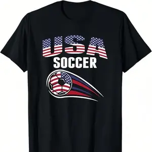 USA Soccer Jersey – United States Football Supporters’ T-Shirt